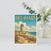 Carte Postale Delaware Cape Henlopen GeoSaga (Debout devant)