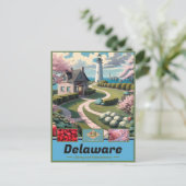 Carte Postale Delaware Dreamscapes : Chef-d'oeuvre artistique (Debout devant)