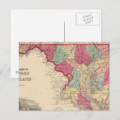 Carte Postale Delaware et Maryland (Devant / Derrière)