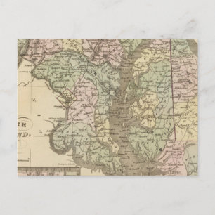 Carte Postale Delaware et Maryland 2