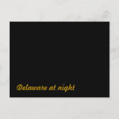 Carte Postale Delaware la nuit (Devant)