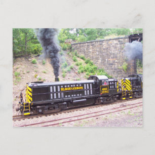 Carte Postale Delaware Lackawanna Railroad Company Alco RS-3s