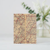 Carte Postale Delaware, Maryland, Virginie-Occidentale (Debout devant)