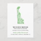 Carte Postale DELAWARE Nous avons déménagé Nouvelle adresse Nouv (Devant)