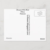 Carte Postale Delaware, Pleasant Hill Motel (Dos)
