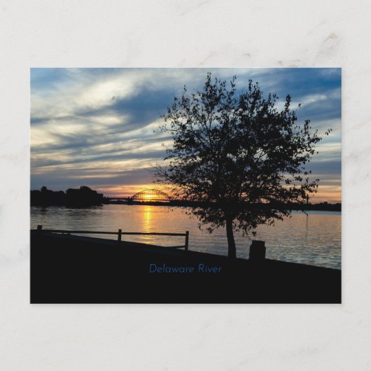 Carte Postale Delaware River, photo pittoresque, (Devant)