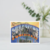 Carte postale Delaware Vintage Big Letters (Debout devant)