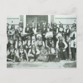 Carte Postale Délégation indienne des dirigeants sioux à Washing (Devant)