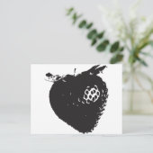 Carte Postale Délice aux fraises (Debout devant)