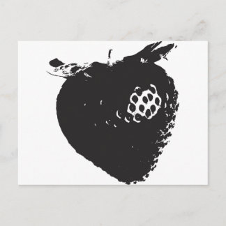 Carte Postale Délice aux fraises