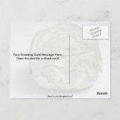 Carte Postale Délicieuse laitue Iceberg (Dos)