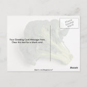 Carte Postale Délicieux brocoli (Dos)