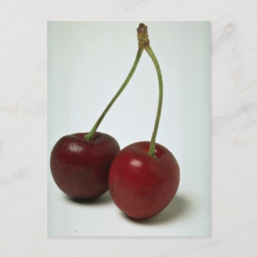 Carte Postale Délicieux cerises (Devant)