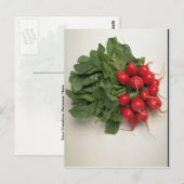 Carte Postale Délicieux radis (Devant / Derrière)