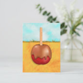 Carte postale Delicious Candy Apple Landcape (Debout devant)
