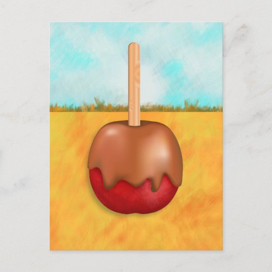 Carte postale Delicious Candy Apple Landcape (Devant)