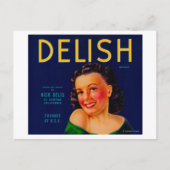 Carte Postale Delish Orange LabelEl Centro, CA (Devant)