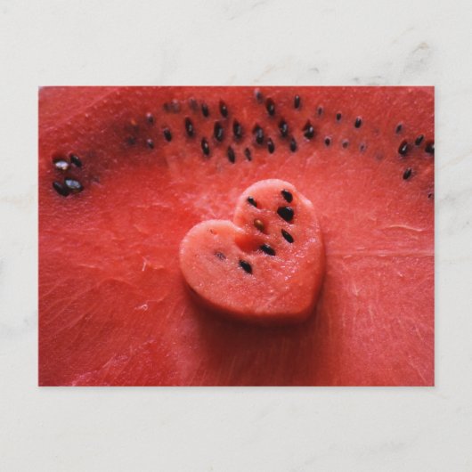 Carte Postale delish watermelon (Devant)
