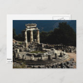 Carte Postale Delphes, Grèce (Devant / Derrière)