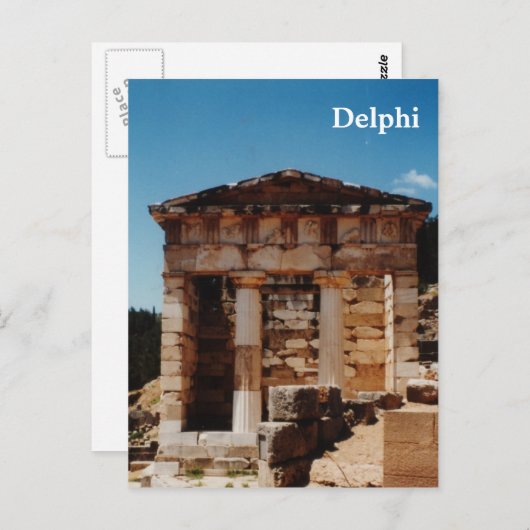 Carte Postale Delphi (Devant / Derrière)