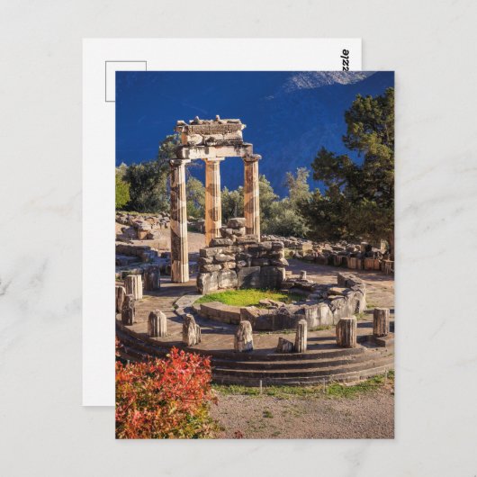 Carte postale Delphi Grèce antique - Voyage histor (Devant / Derrière)