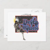 Carte Postale Delta Blues (Devant / Derrière)