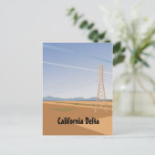 Carte postale Delta de Californie (Debout devant)