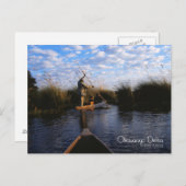 Carte Postale Delta d'Okavango (Devant / Derrière)