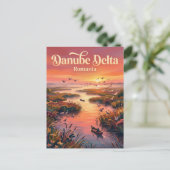 Carte Postale Delta du Danube Roumanie (Debout devant)