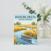 Carte Postale Delta du Danube Roumanie (Debout devant)