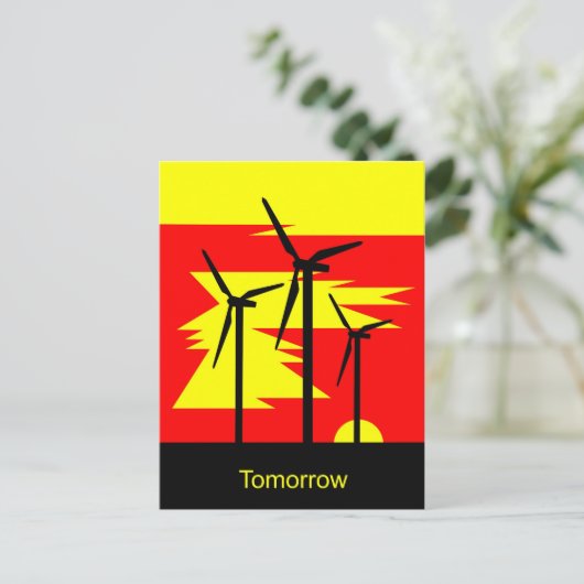 Carte Postale Demain (Debout devant)