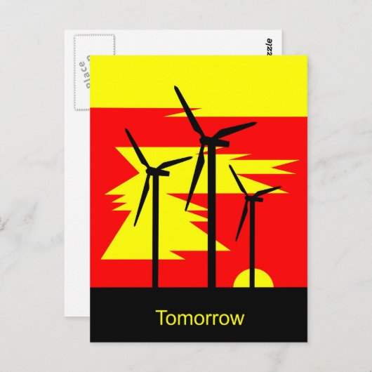 Carte Postale Demain (Devant / Derrière)