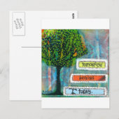 Carte Postale Demain commence aujourd'hui (Devant / Derrière)