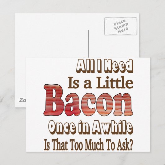 Carte Postale Demande de balise (Devant / Derrière)