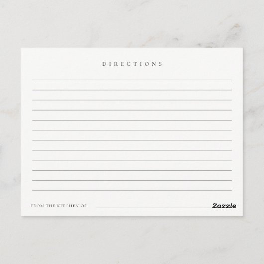 Carte Postale Demande de recette de planche à découper Blush pou (Dos)