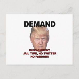 Carte Postale Demande D'Imputation, Prison, Pas De Twitter, Pas