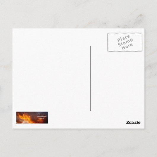 Carte Postale Demander pardon (Dos)