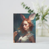 Carte Postale Demandez simplement à Alice (Debout devant)