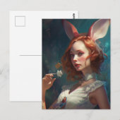 Carte Postale Demandez simplement à Alice (Devant / Derrière)