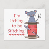 Carte Postale Démangeaisons à découper (Devant)