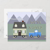 Carte Postale Déménagement (Devant / Derrière)