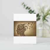 Carte Postale Démence-Problème cérébral (Debout devant)