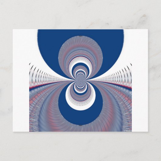 Carte Postale Demi bleu (Devant)