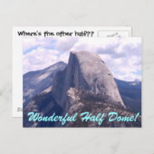 Carte Postale Demi de dôme (Devant / Derrière)