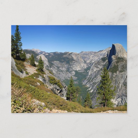 Carte Postale Demi-dôme de Yosemite (Devant)