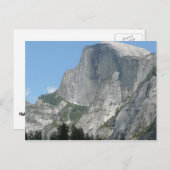Carte Postale Demi-dôme du côté du parc national Yosemite (Devant / Derrière)