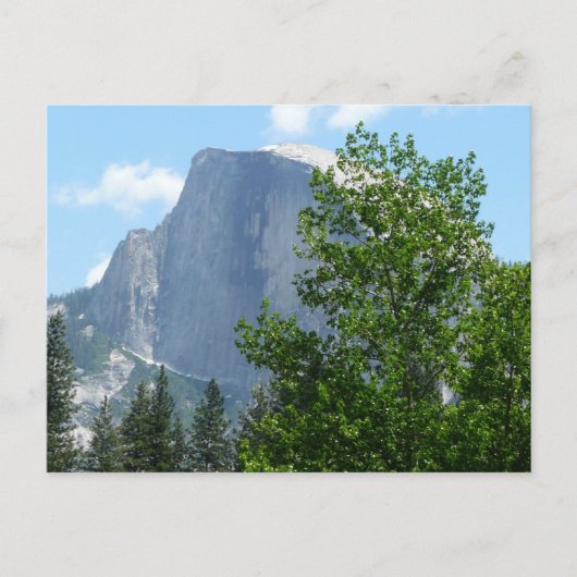 Carte Postale Demi-dôme en été du parc national Yosemite (Devant)