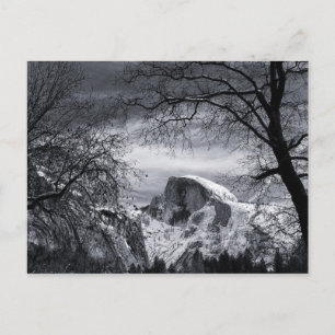 Carte Postale Demi-dôme en hiver   Yosemite Valley