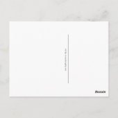 Carte Postale Demi-verre complet (Dos)