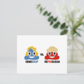 Carte Postale Démocrade vs. Républican (Debout devant)
